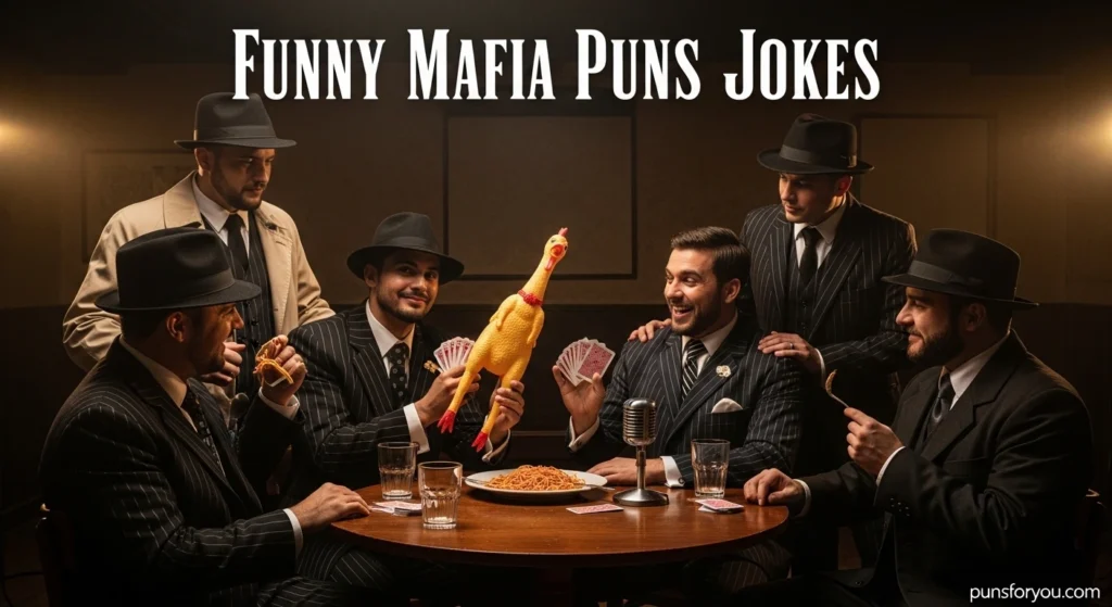 Funny Mafia Puns Jokes
