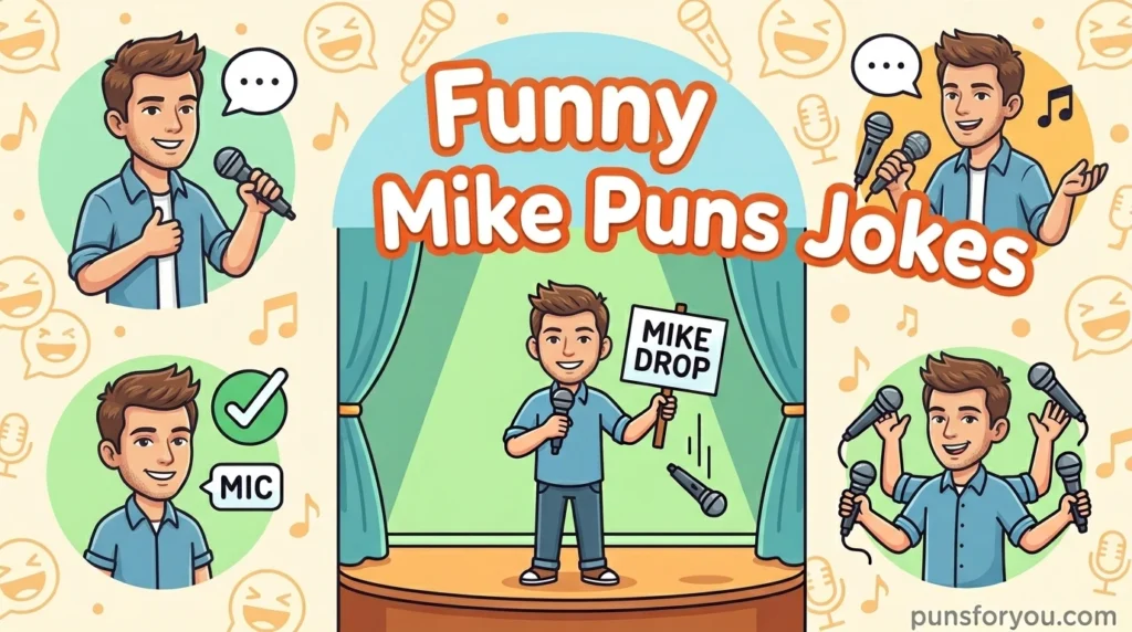 Funny Mike Puns Jokes