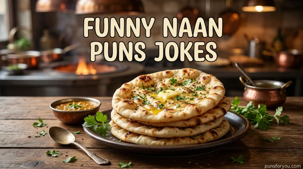 Funny Naan Puns Jokes