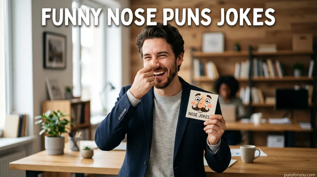 Funny Nose Puns Jokes