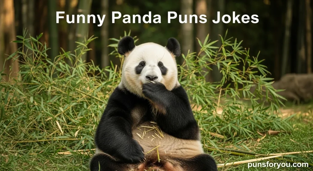 Funny Panda Puns Jokes