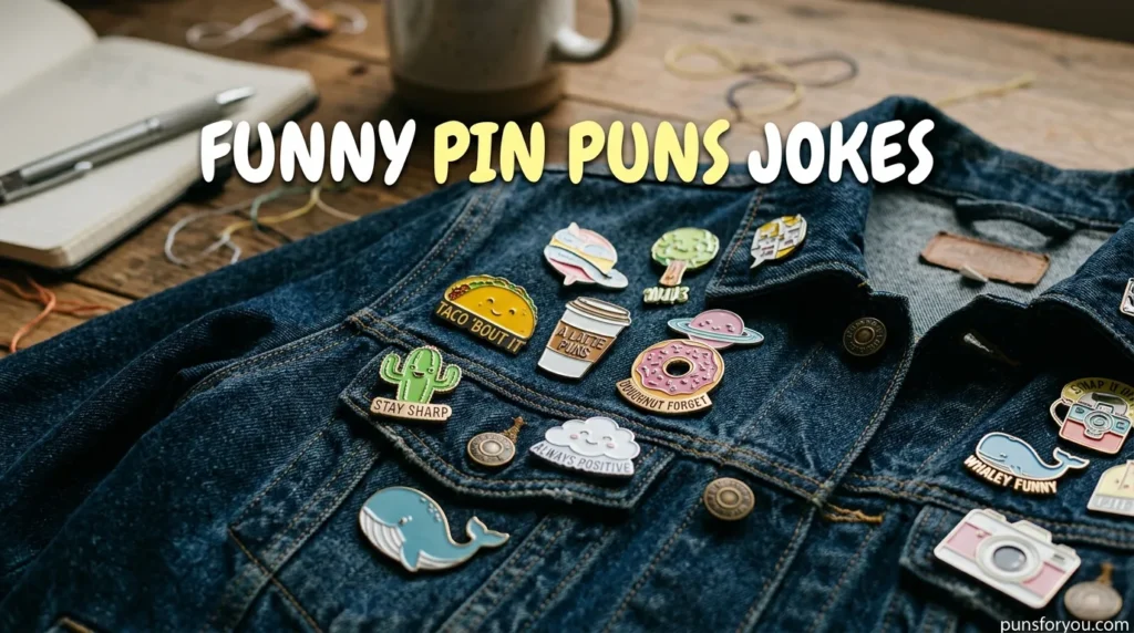 Funny Pin Puns Jokes