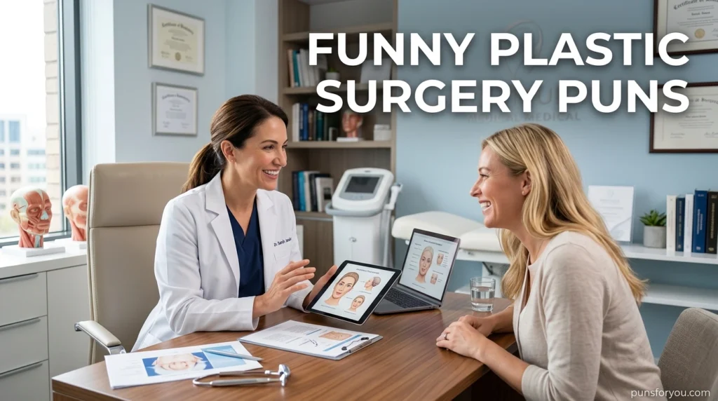 Funny Plastic Surgery Puns