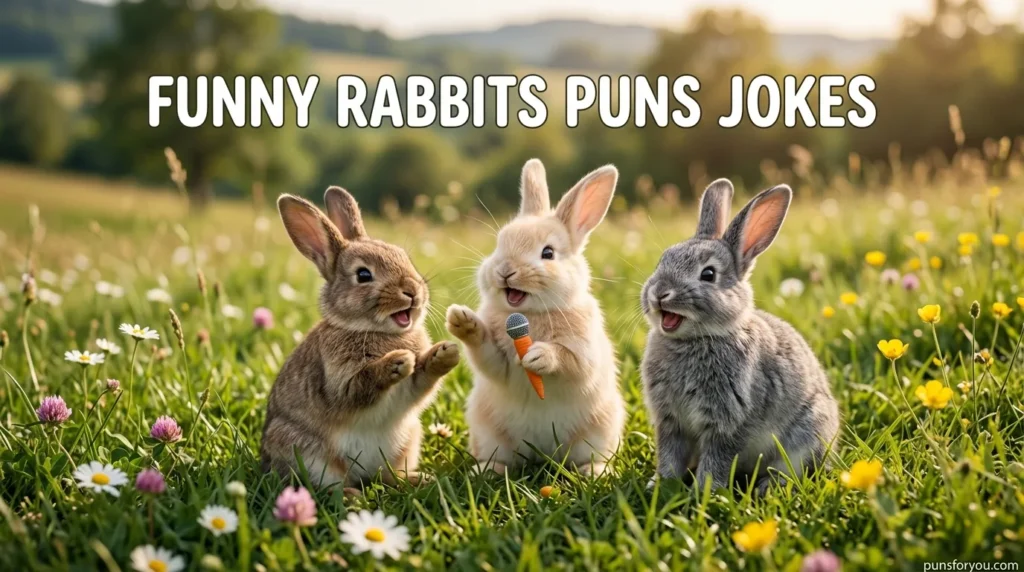 Funny Rabbits Puns Jokes