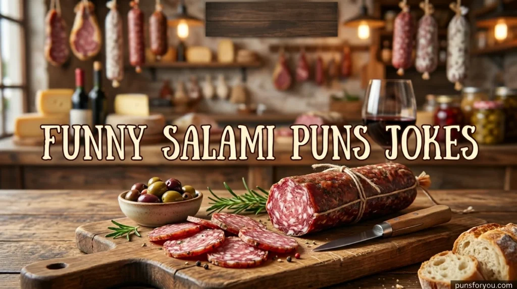 Funny Salami Puns Jokes