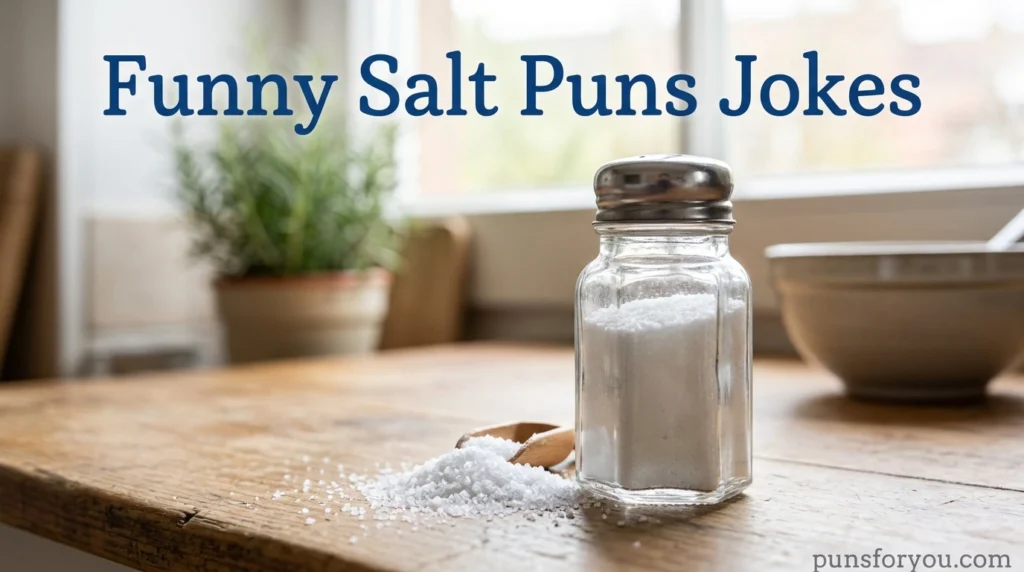 Funny Salt Puns Jokes