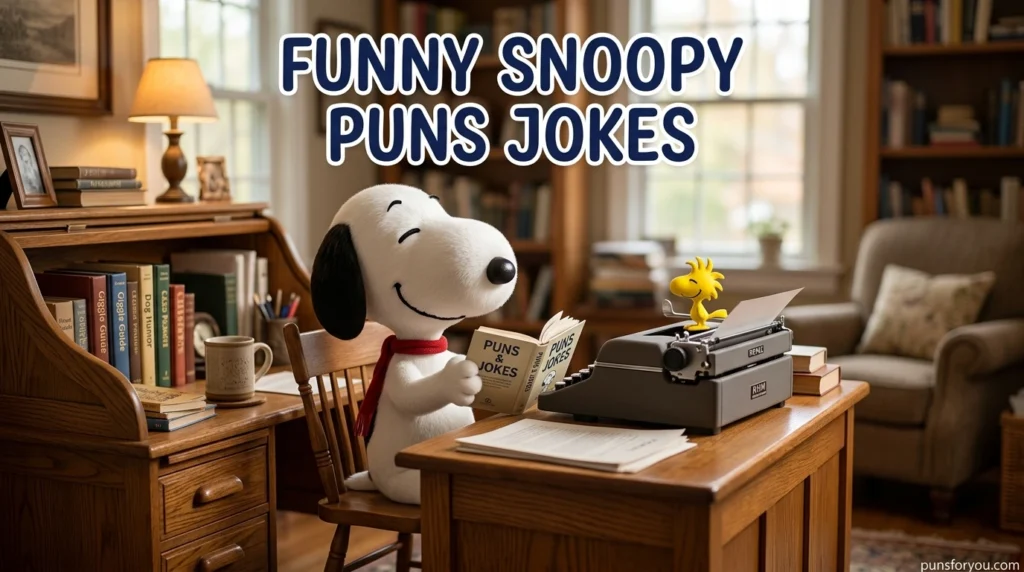 Funny Snoopy Puns Jokes