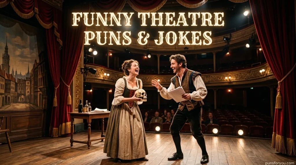 Funny Theatre Puns Jokes