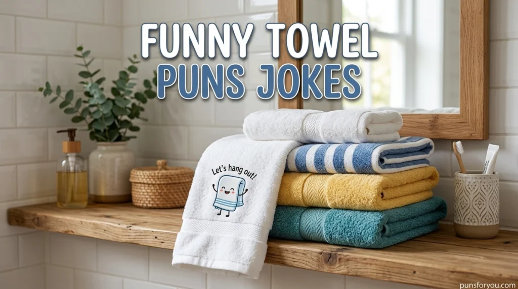 Funny Towel Puns Jokes
