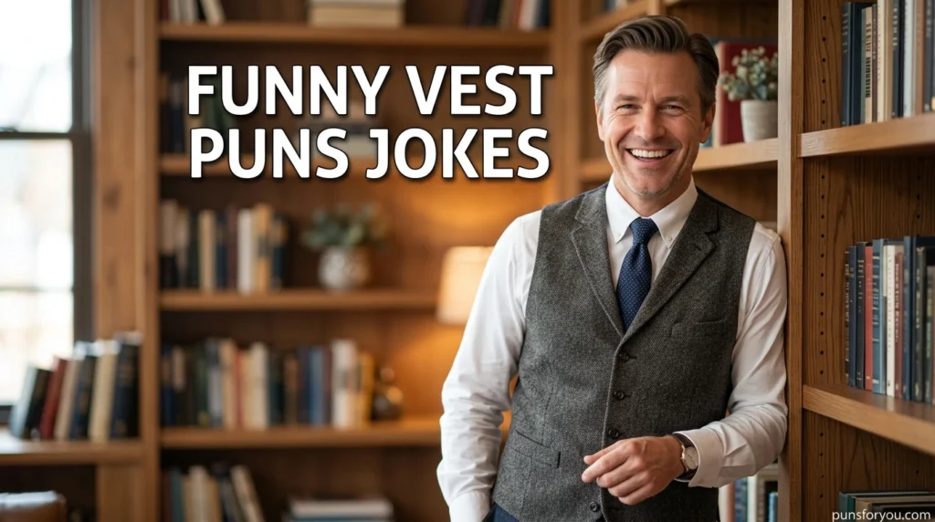 Funny Vest Puns Jokes