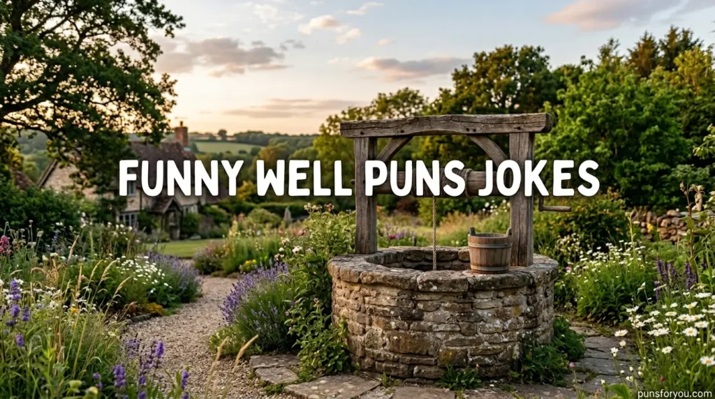 Funny Well Puns Jokes