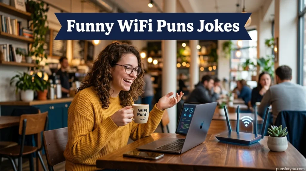 Funny WiFi Puns Jokes