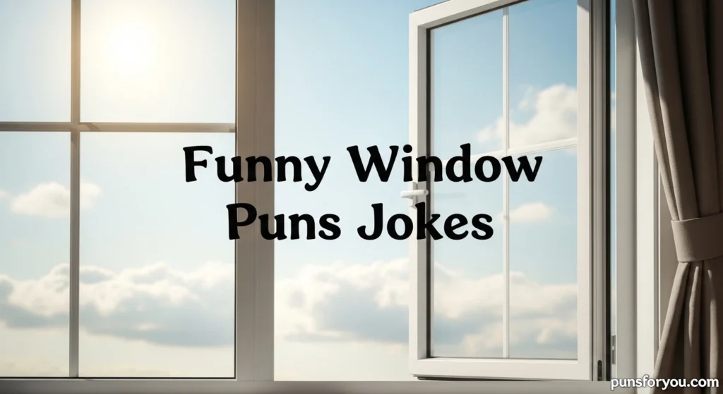 Funny Window Puns Jokes