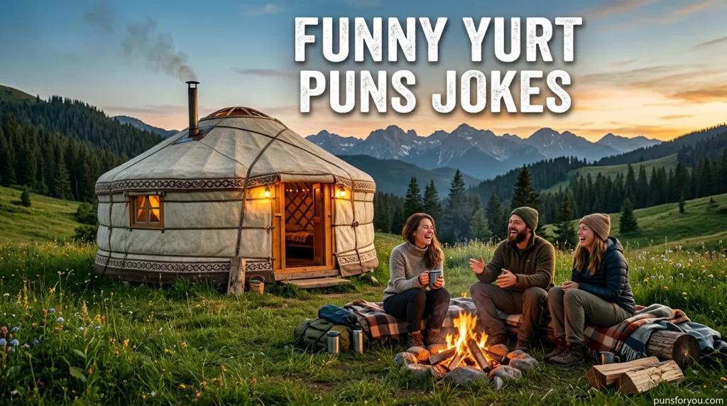 Funny Yurt Puns Jokes