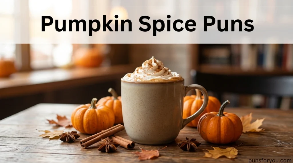 Pumpkin Spice Puns