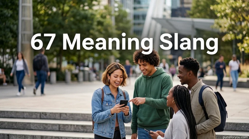 67 Meaning Slang