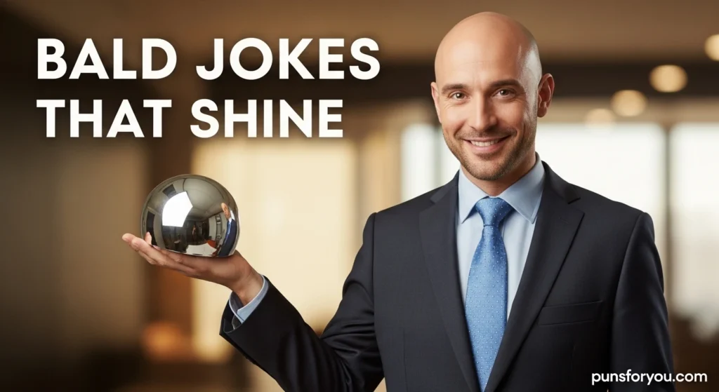 Bald Jokes That Shine