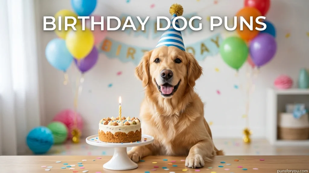 Birthday Dog Puns