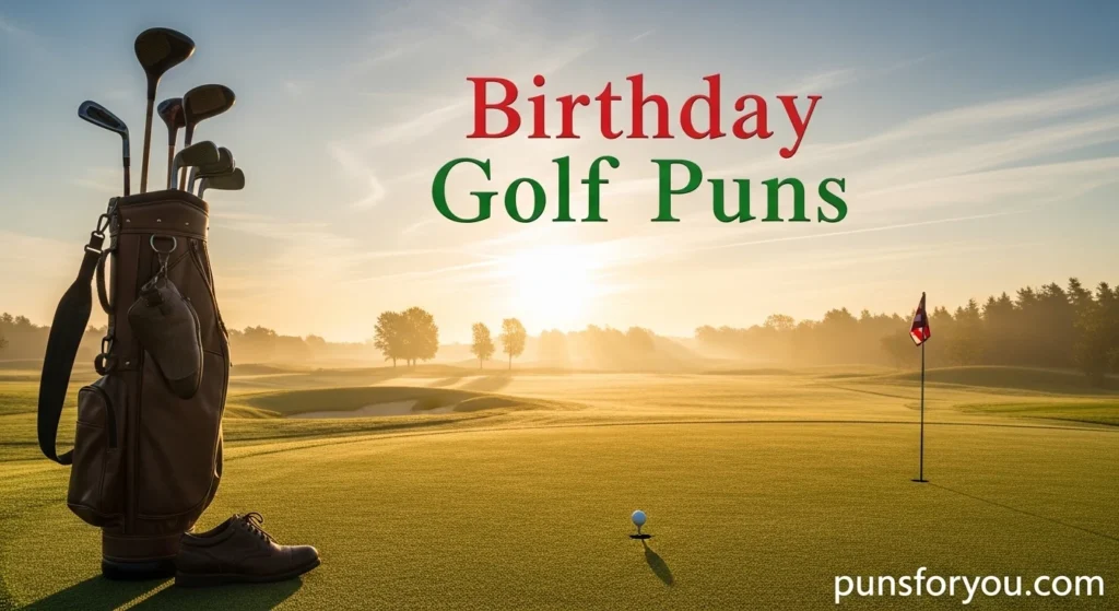 Birthday Golf Puns
