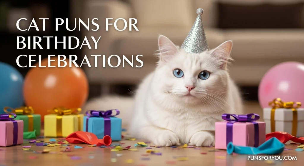 Cat Puns for Birthday Celebrations