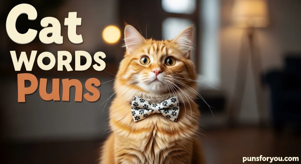 Cat Words Puns