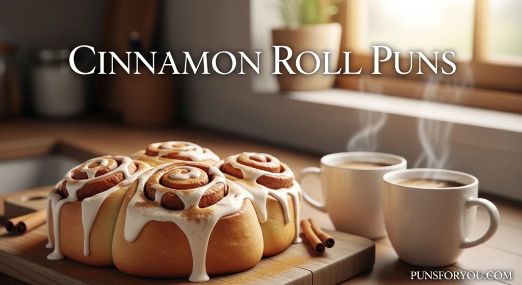 Cinnamon Roll Puns