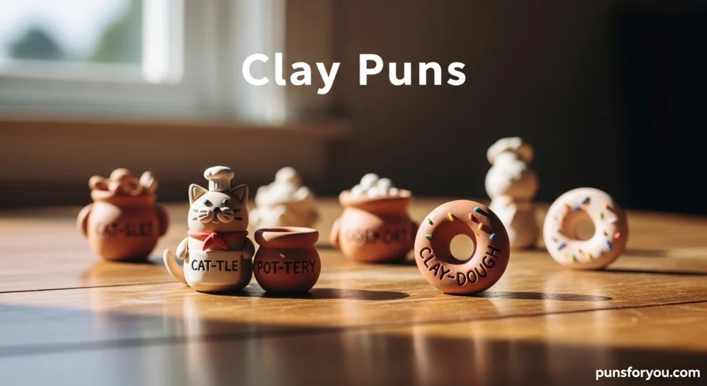 Clay Puns
