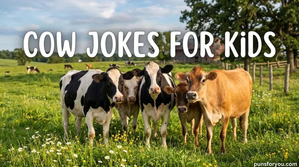Cow Jokes for Kids