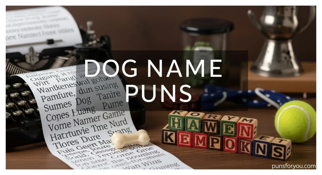 Dog Name Puns
