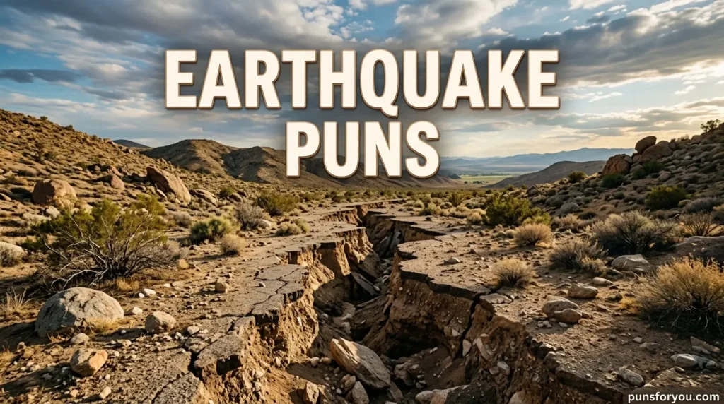 Earthquake Puns