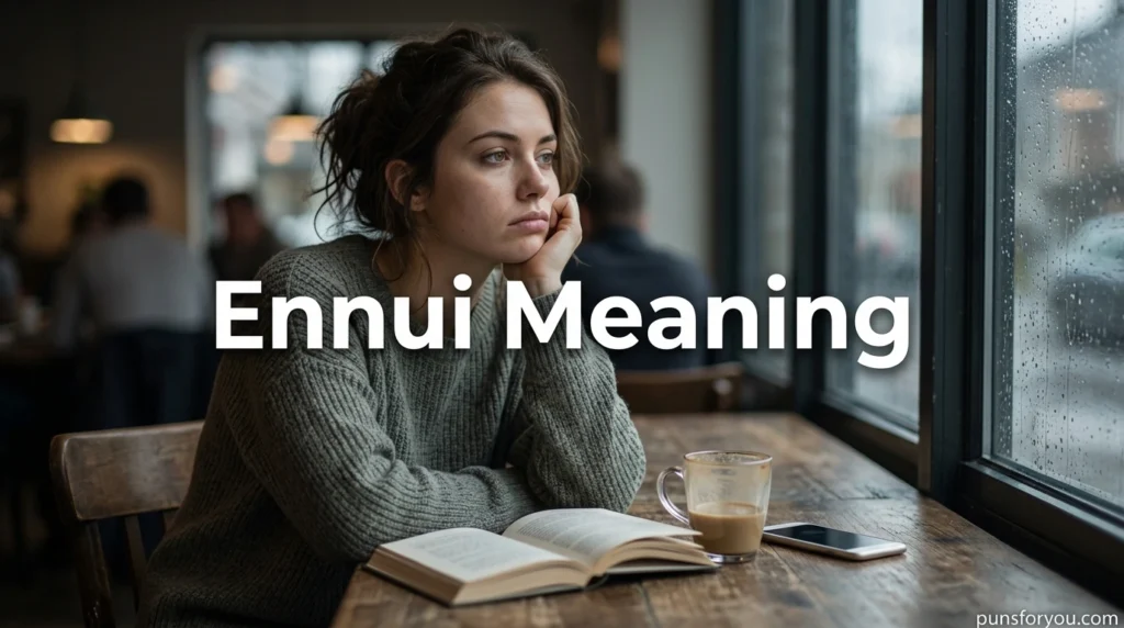 Ennui Meaning
