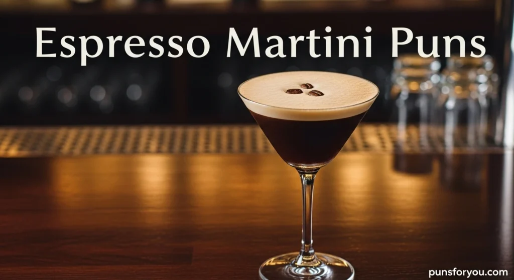 Espresso Martini Puns
