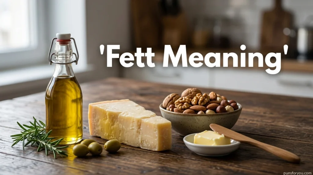 Fett Meaning
