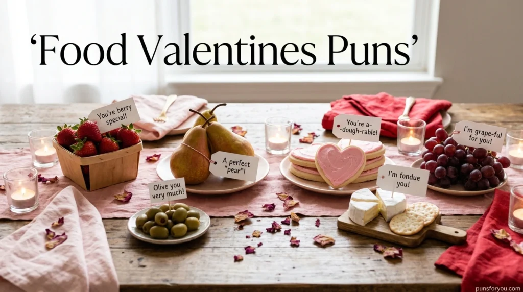 Food Valentines Puns