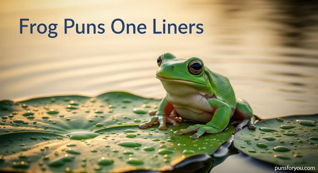 Frog Puns One Liners