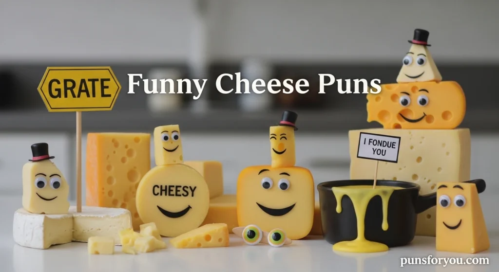 Funny Cheese Puns
