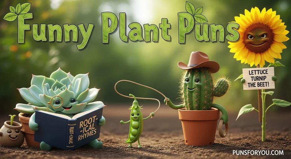 Funny Plant Puns