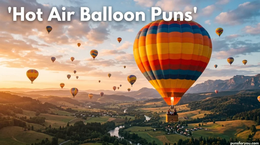 Hot Air Balloon Puns