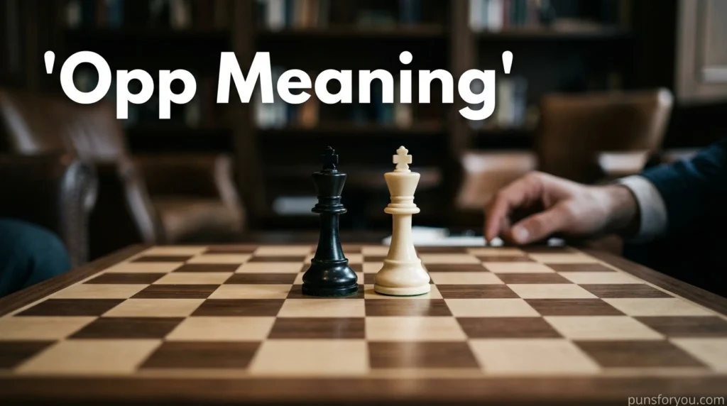 Opp Meaning