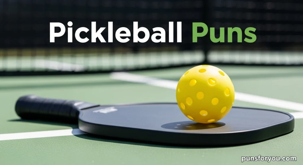 Pickleball Puns