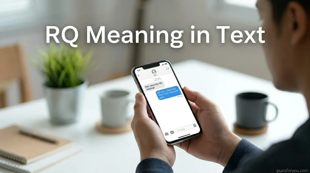 RQ Meaning in Text