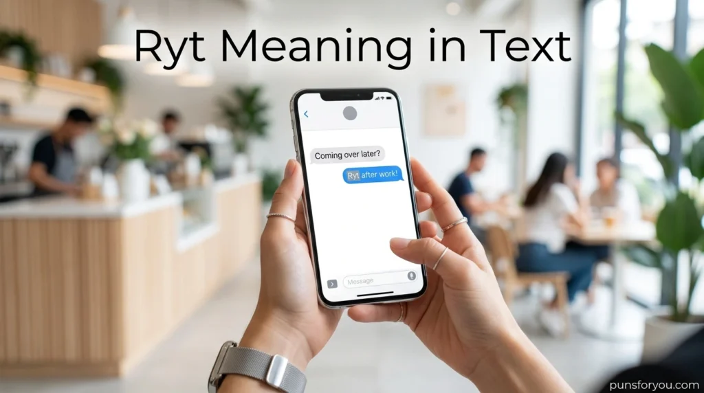 Ryt Meaning in Text