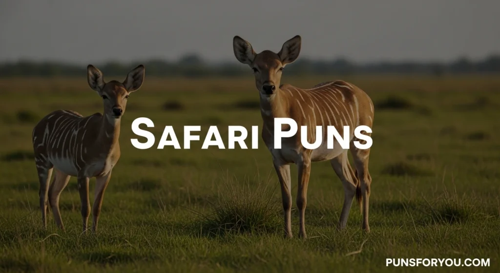 Safari Puns