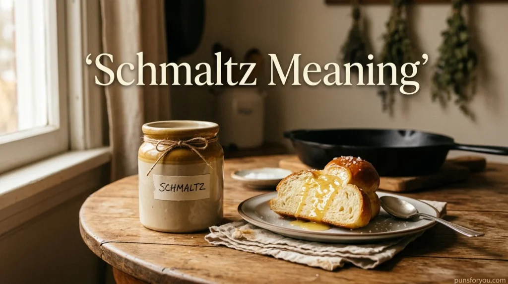 Schmaltz Meaning