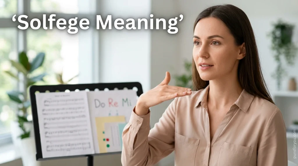 Solfege Meaning