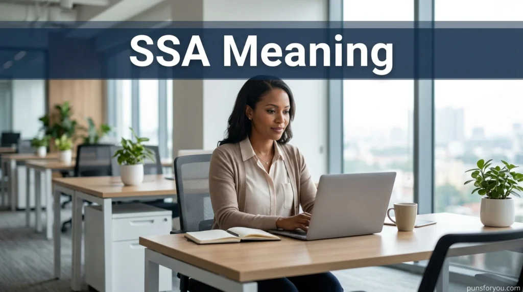 SSA Meaning