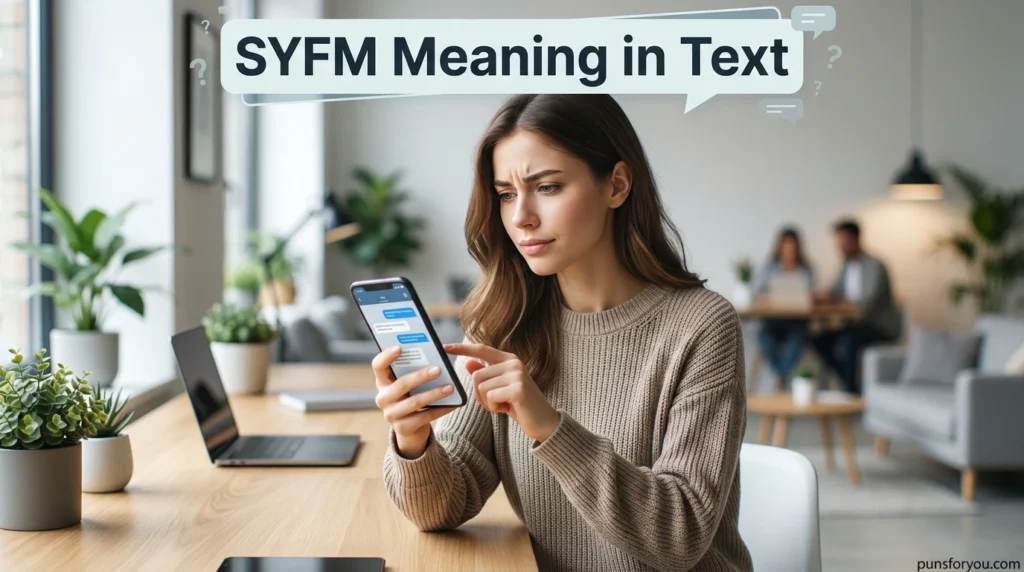 syfm meaning in text