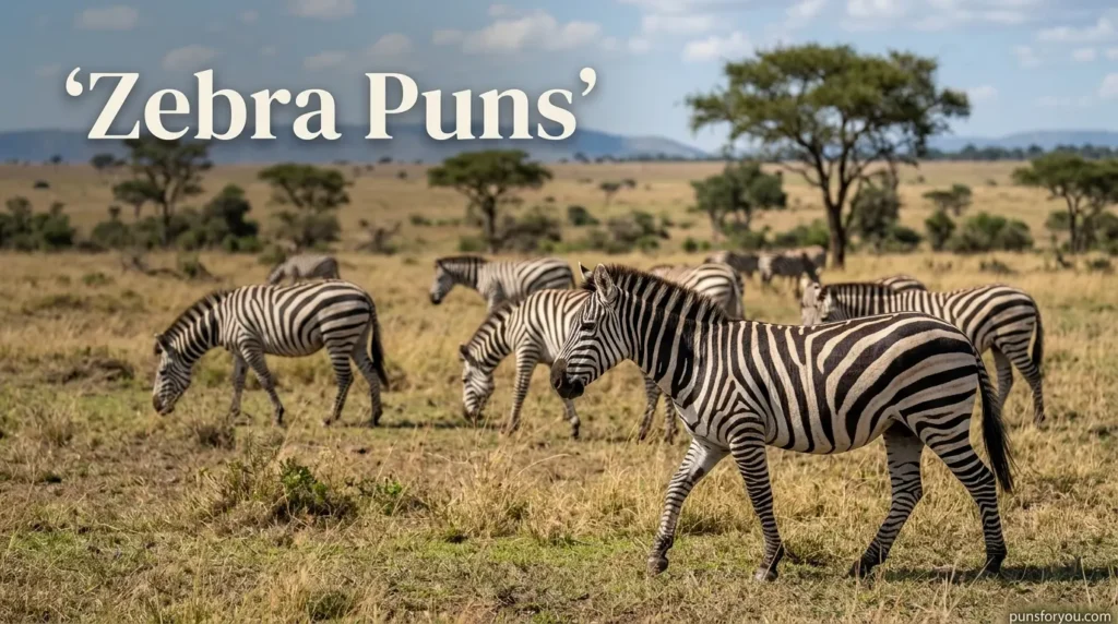 Zebra Puns